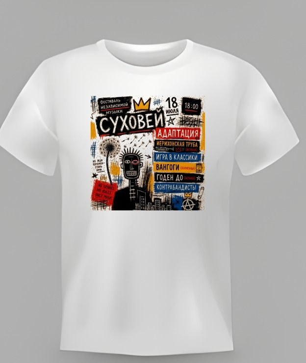 Футболка «Суховей 2026» (front)